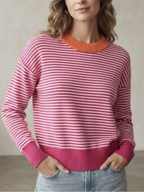 Elodie Striped Sweater Size XS